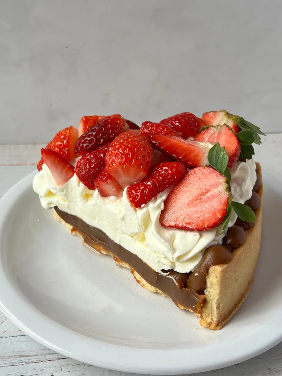 Frutillas con crema