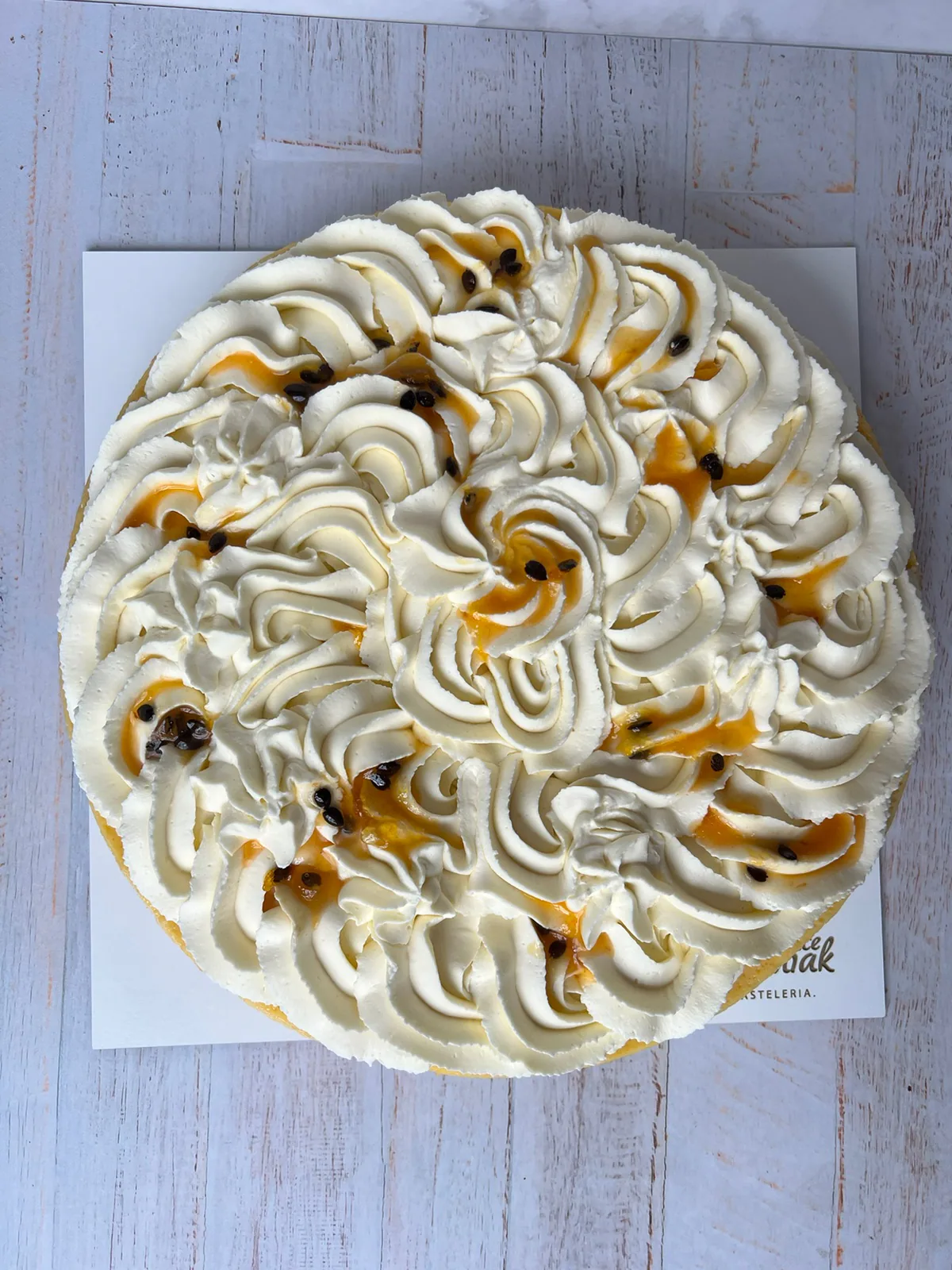 Maracuyá y Chocolate Blanco